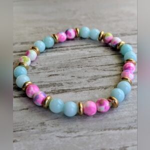 Spring Time Beaded Bracelet
